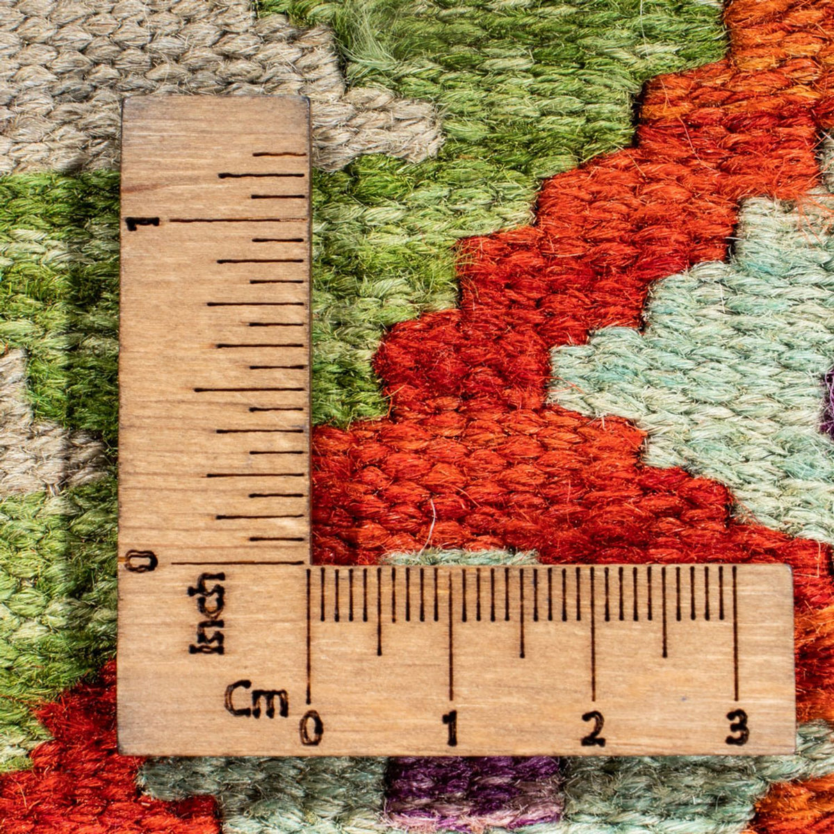 Loper Kelim tapijt - Splash - 195 x 75 cm - veelkleurig