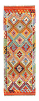 Kilim Maimana Tapijt 204x79cm - Wollen tapijt