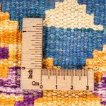 Loper Kelim tapijt - Splash - 204 x 79 cm - veelkleurig