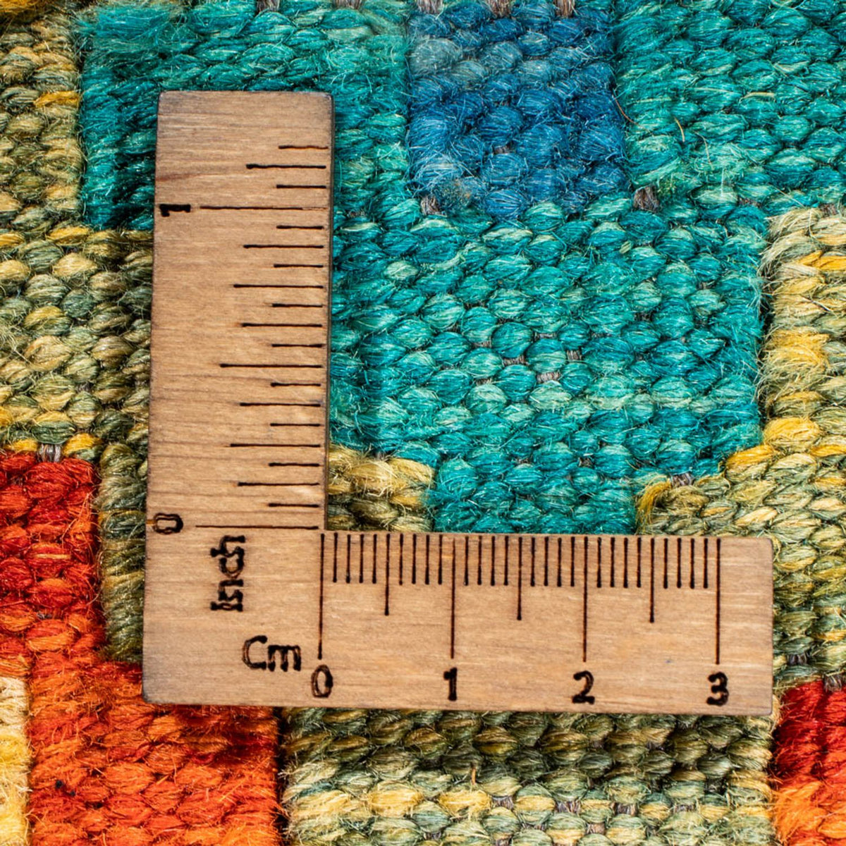 Loper Kelim tapijt - Splash - 297 x 80 cm - veelkleurig