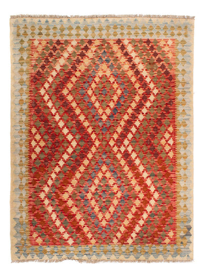 Kilim Maimana Tapijt 148x193cm - Wollen tapijt