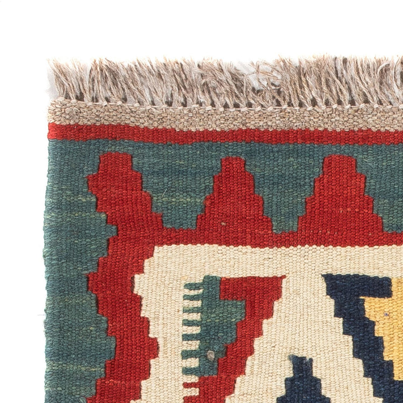 Kelim tapijt - Oosters - 60 x 40 cm - veelkleurig