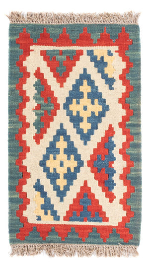 Kelim tapijt - Oosters - 60 x 40 cm - veelkleurig