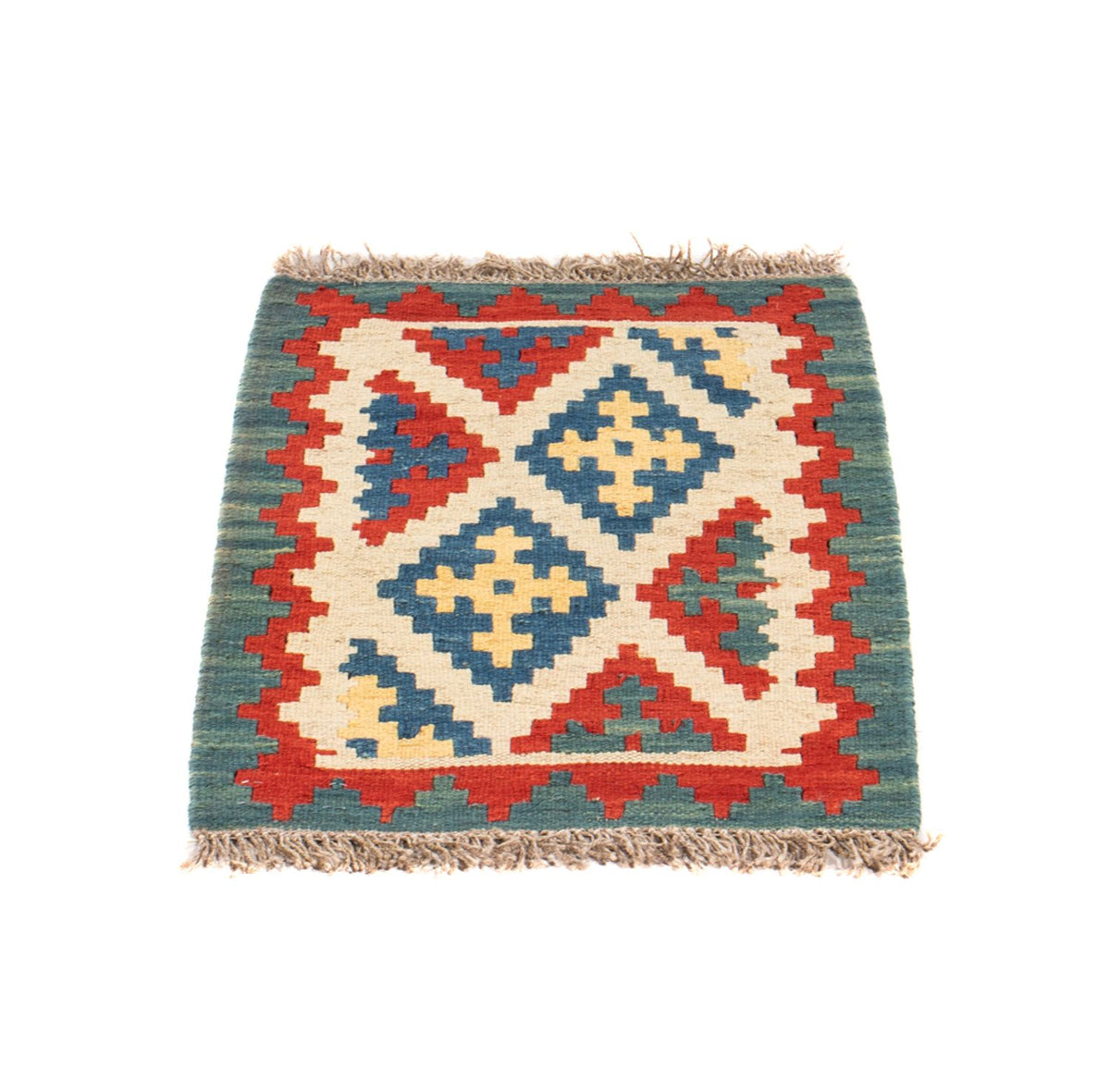 Kelim tapijt - Oosters - 60 x 40 cm - veelkleurig