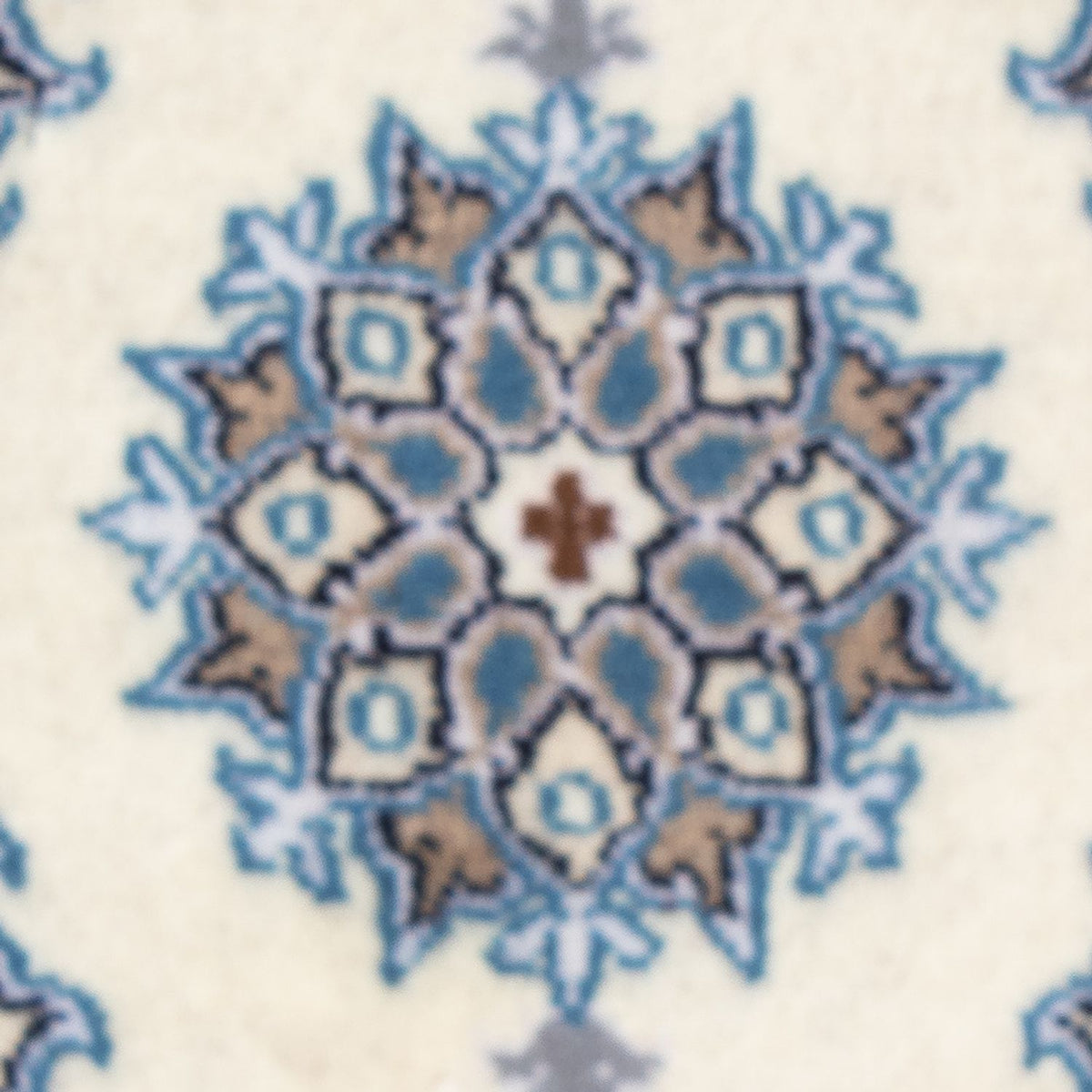 Perzisch tapijt - Nain - 60 x 40 cm - crème