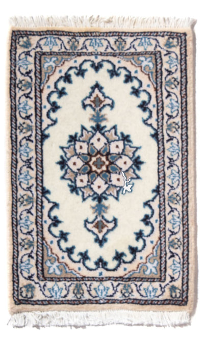 Nain - 12La Tapijt 40x60cm - Perzisch tapijt