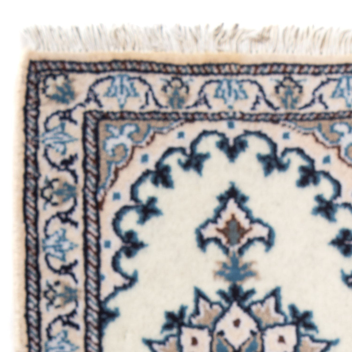 Perzisch tapijt - Nain - 60 x 40 cm - crème