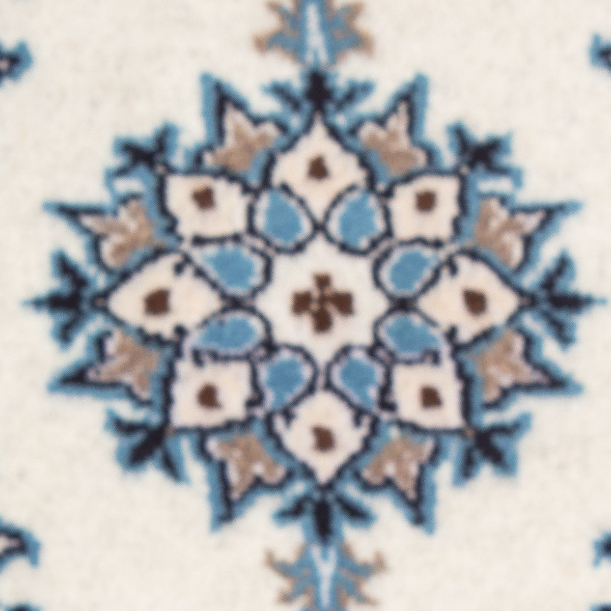 Perzisch tapijt - Nain - 60 x 40 cm - crème