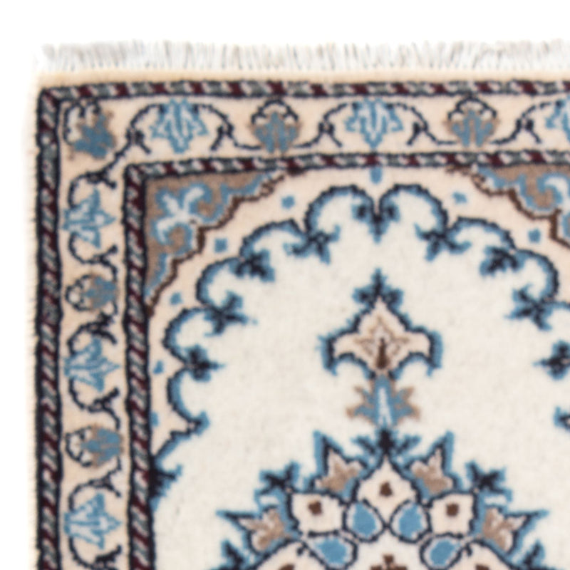 Perzisch tapijt - Nain - 60 x 40 cm - crème