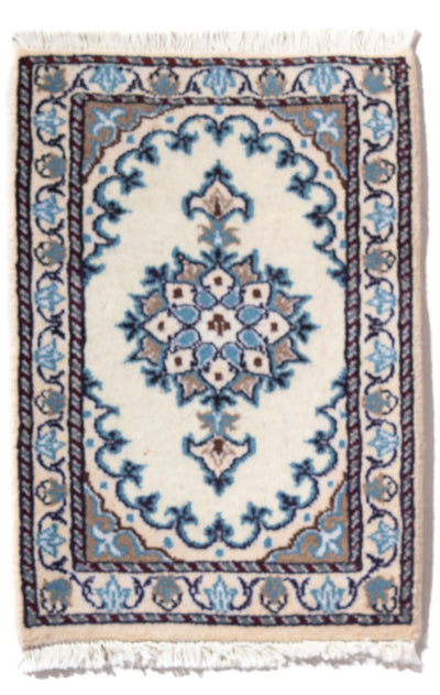 Nain - 12La Tapijt 40x60cm - Perzisch tapijt