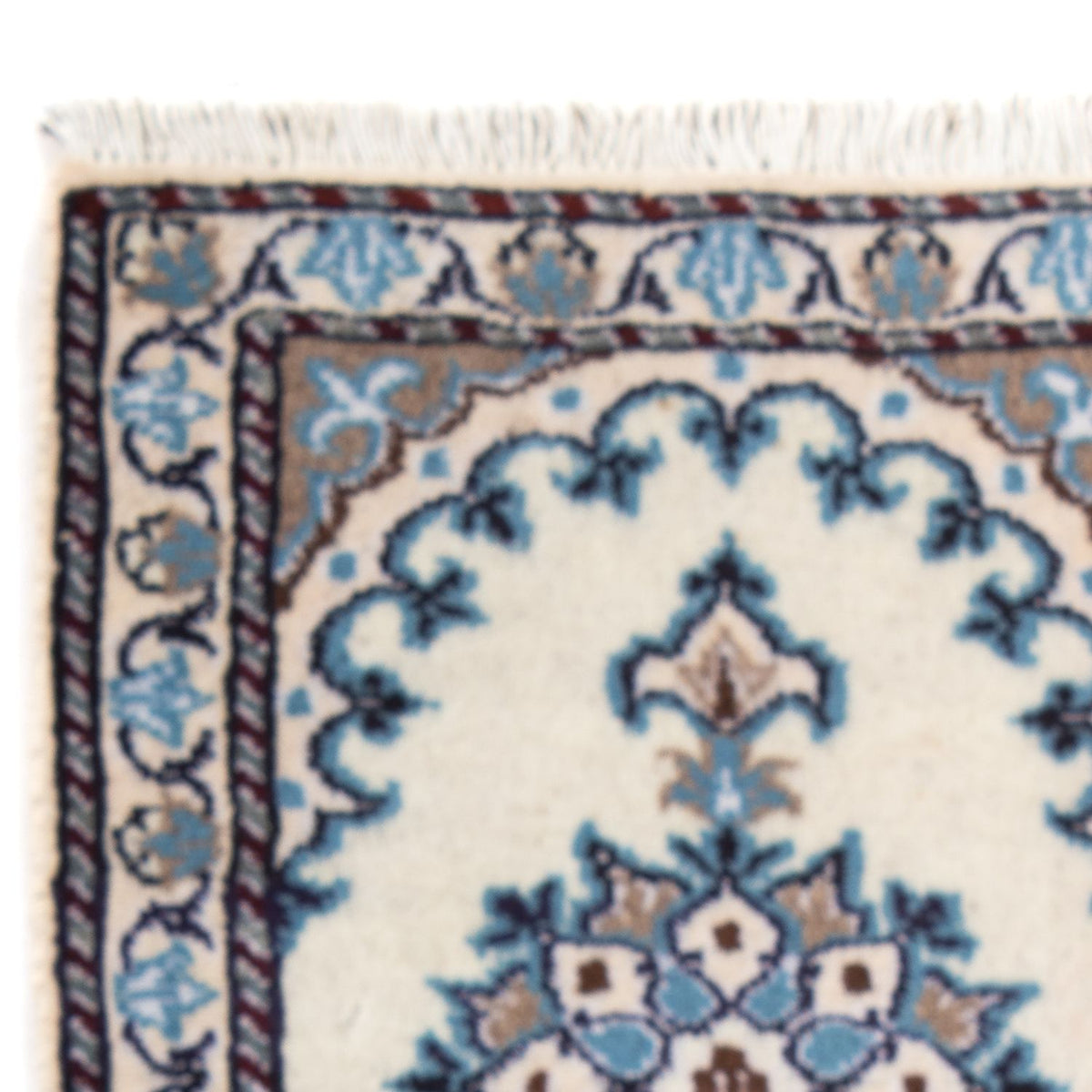 Perzisch tapijt - Nain - 60 x 40 cm - crème