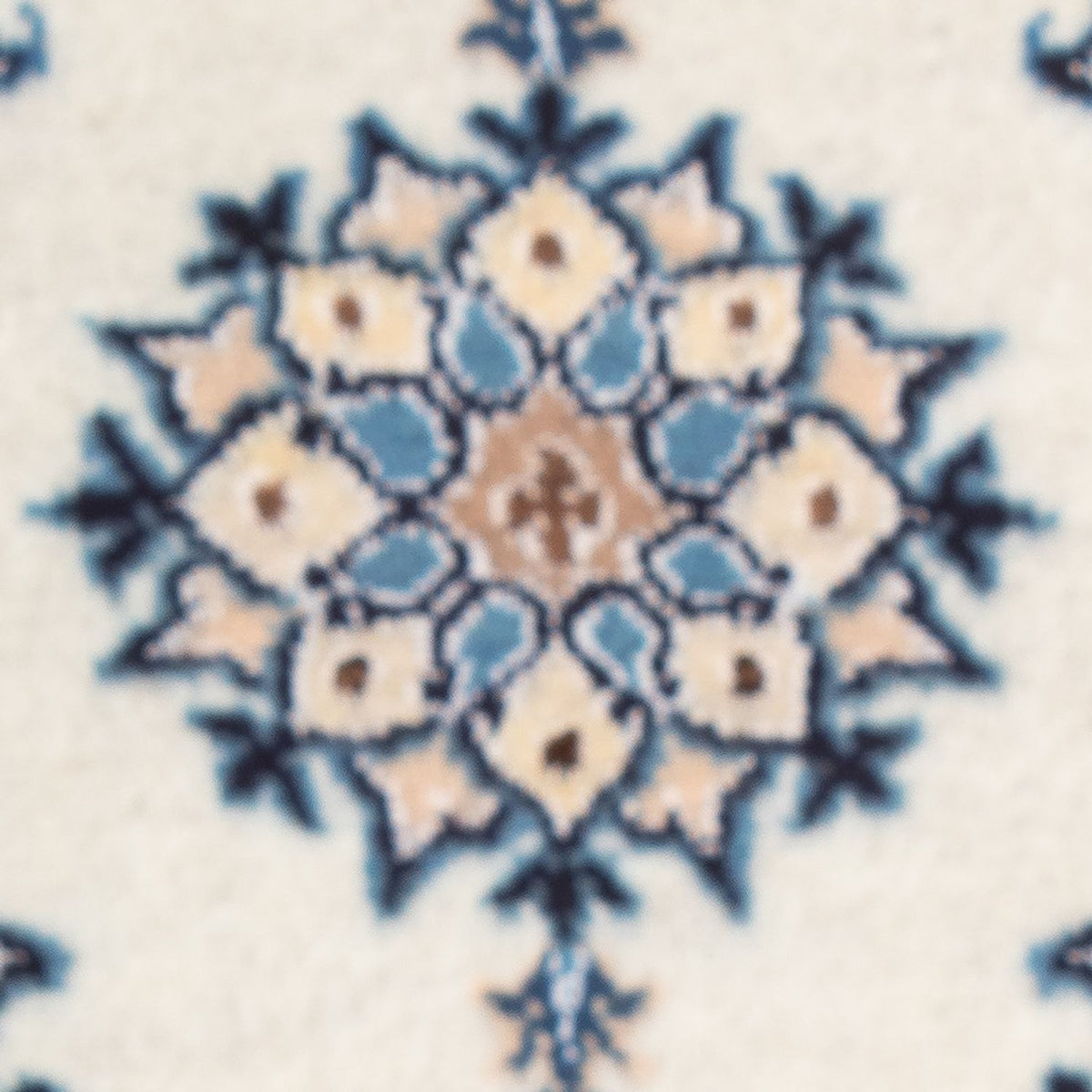 Perzisch tapijt - Nain - 60 x 40 cm - crème