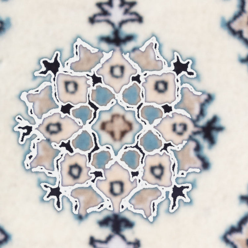 Perzisch tapijt - Nain - 60 x 40 cm - crème