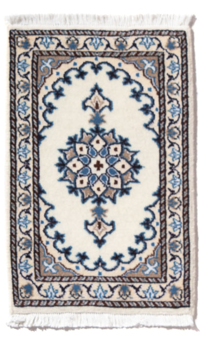 Nain - 12La Tapijt 40x60cm - Perzisch tapijt