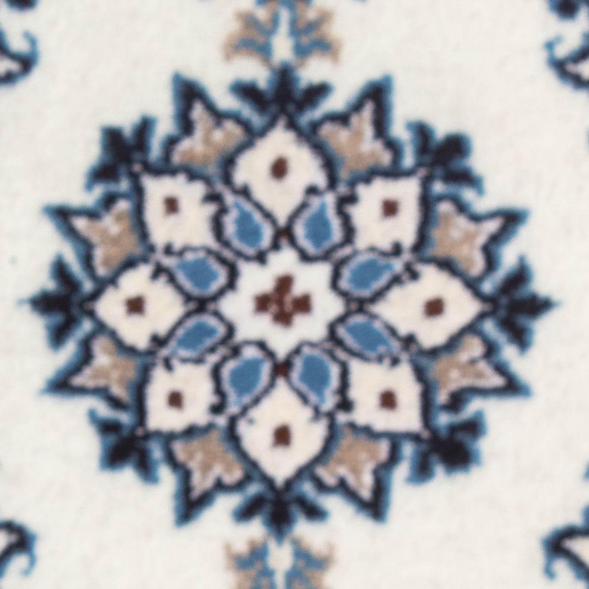 Perzisch tapijt - Nain - 60 x 40 cm - lichtblauw