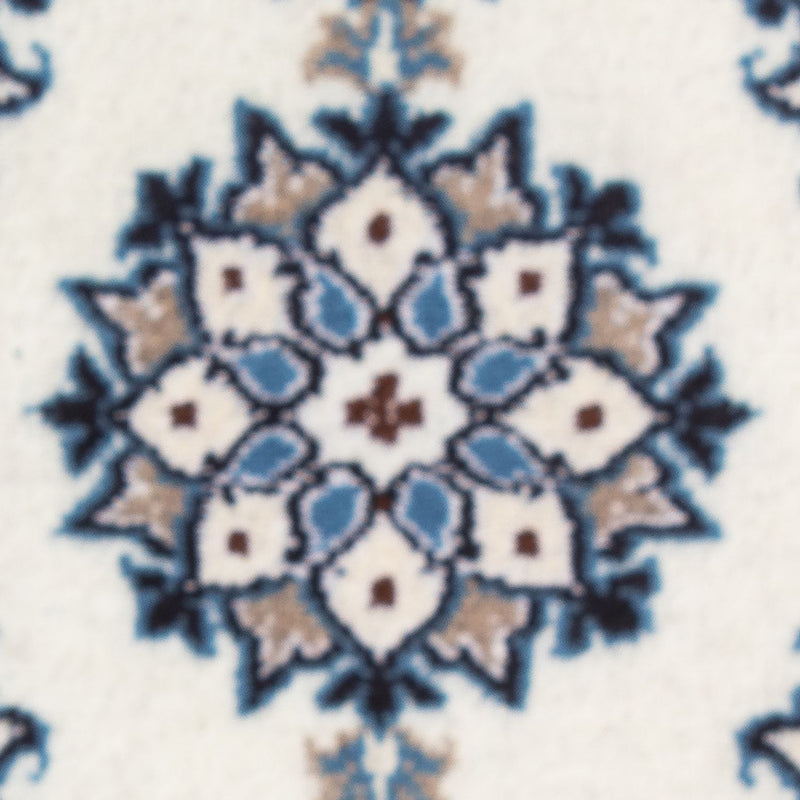 Perzisch tapijt - Nain - 60 x 40 cm - lichtblauw