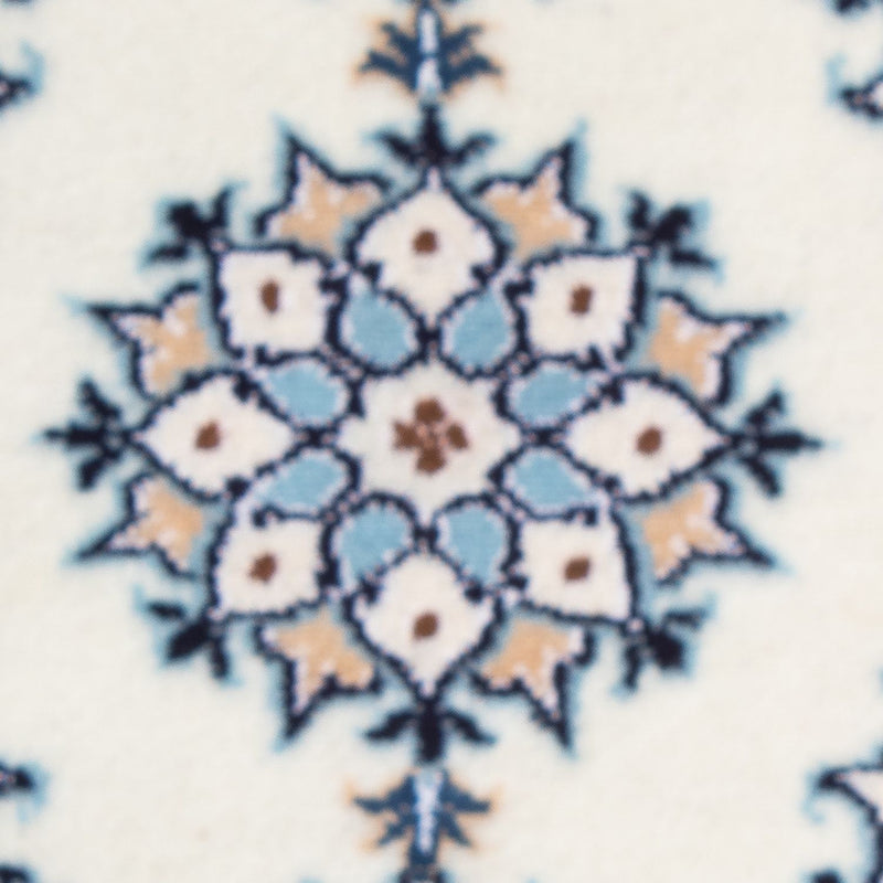 Perzisch tapijt - Nain - 60 x 40 cm - lichtblauw