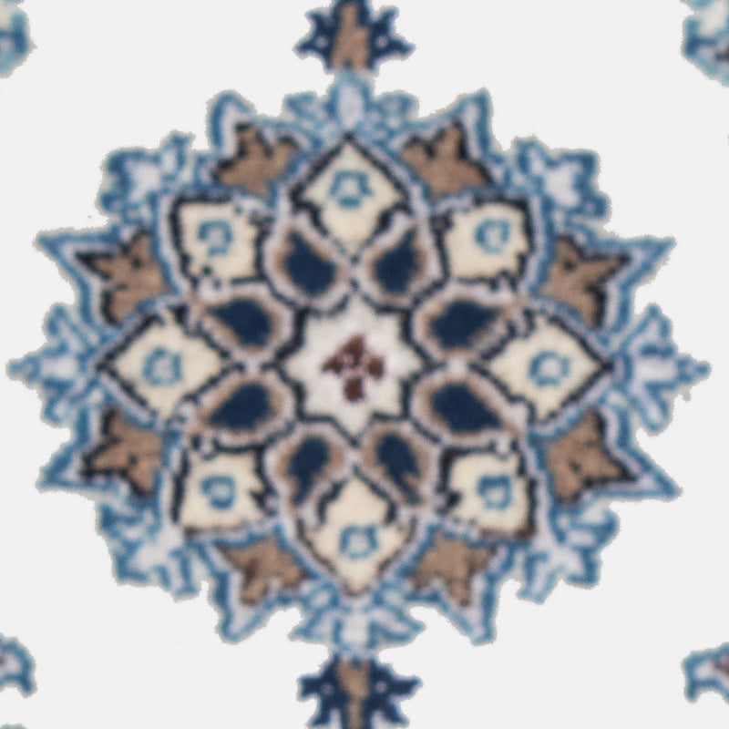 Perzisch tapijt - Nain - 60 x 40 cm - lichtblauw