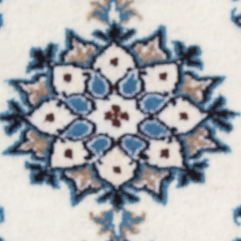 Perzisch tapijt - Nain - 60 x 40 cm - lichtblauw