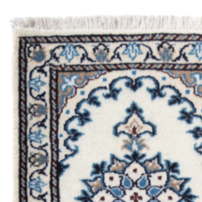 Perzisch tapijt - Nain - 60 x 40 cm - lichtblauw