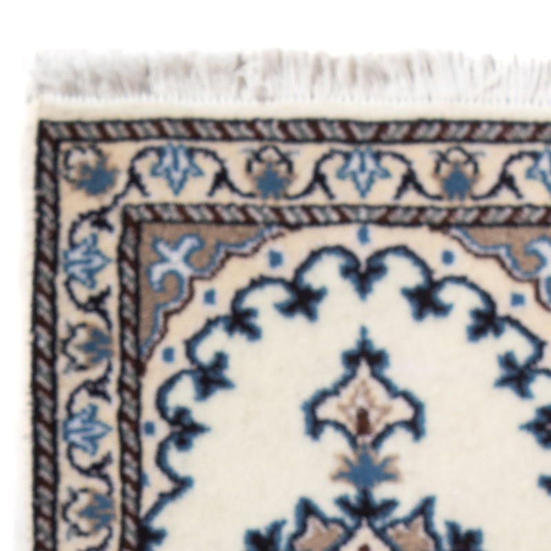 Perzisch tapijt - Nain - 60 x 40 cm - crème