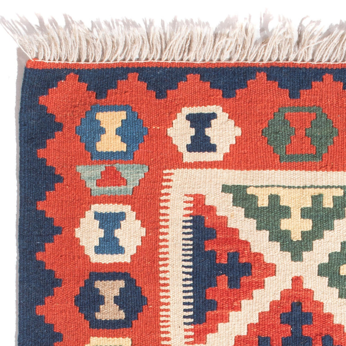 Kelim tapijt - Oosters - 94 x 70 cm - veelkleurig