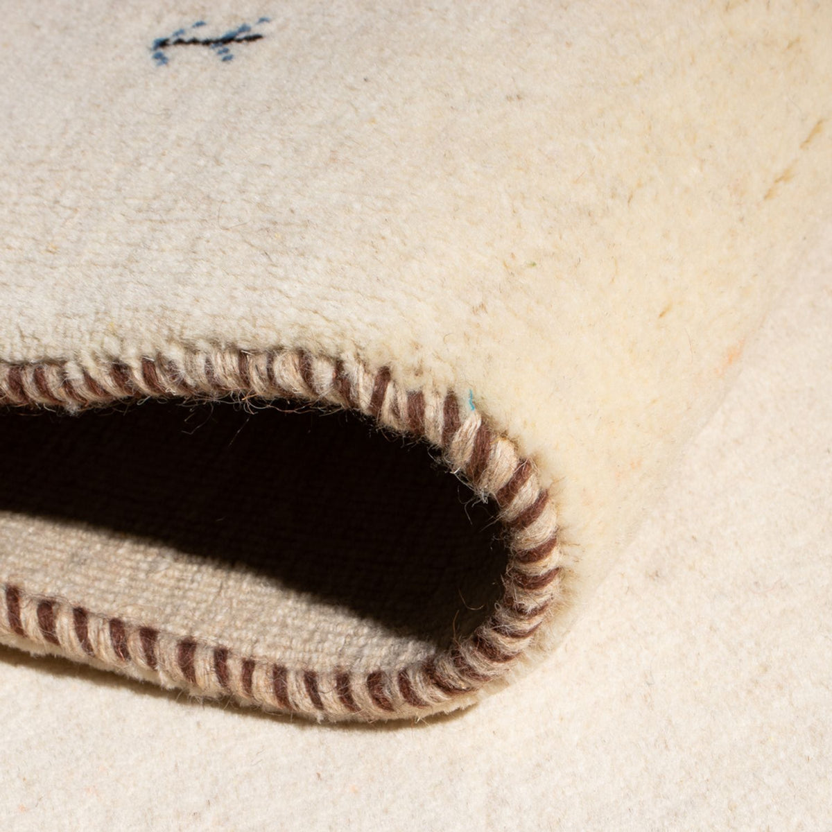 Gabbeh tapijt - Perzisch - 160 x 75 cm - crème