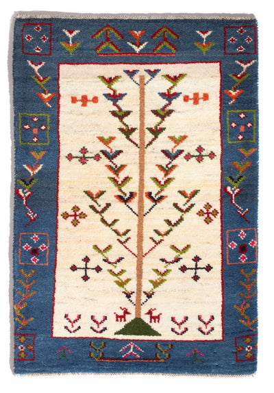 Perzische Gabbeh Tapijt 63x92cm - Perserteppich Wollteppich