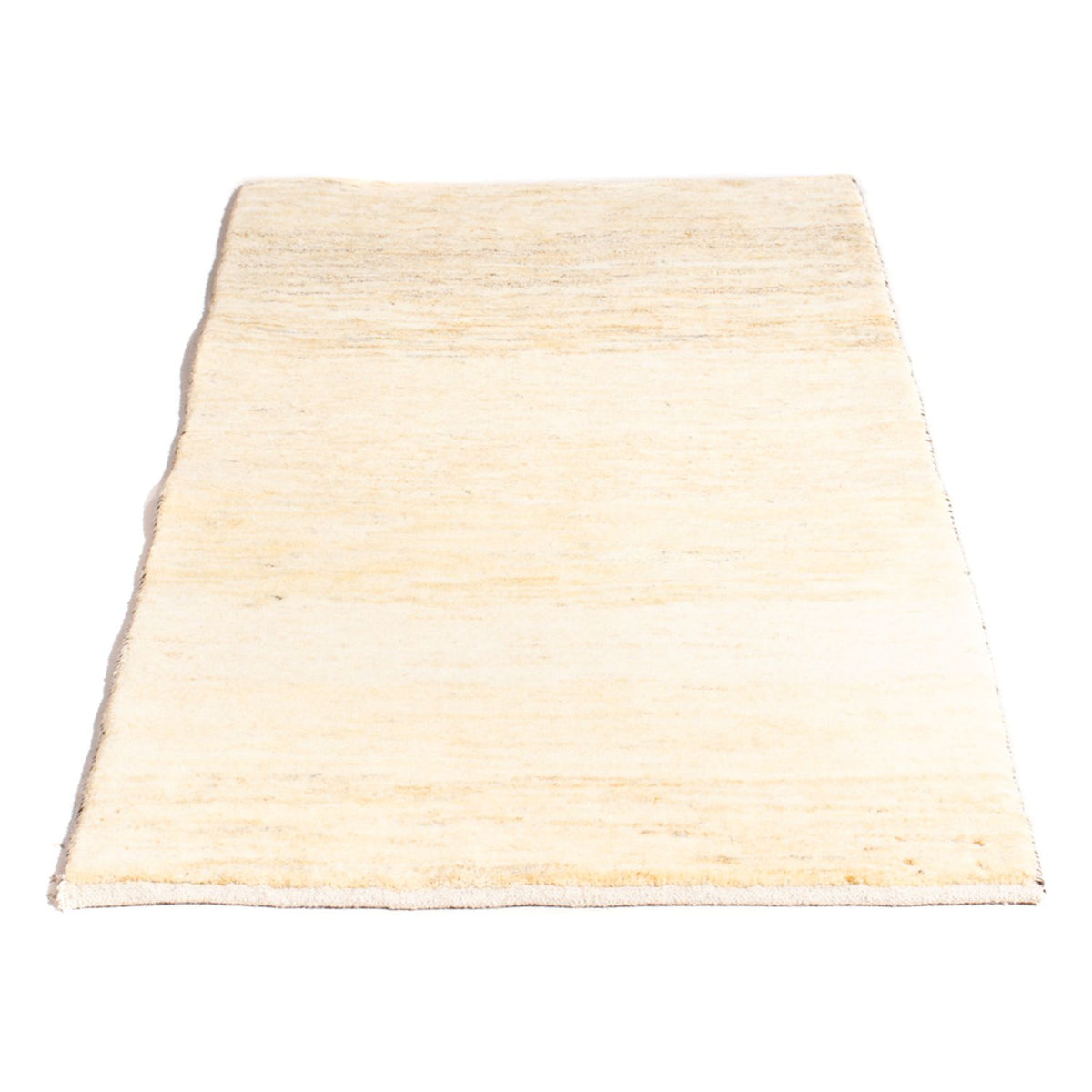 Gabbeh tapijt - Perzisch - 136 x 72 cm - licht beige