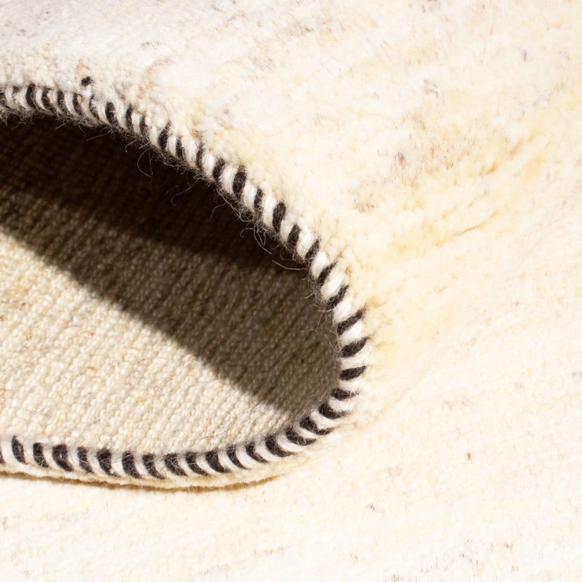 Gabbeh tapijt - Perzisch - 142 x 70 cm - licht beige