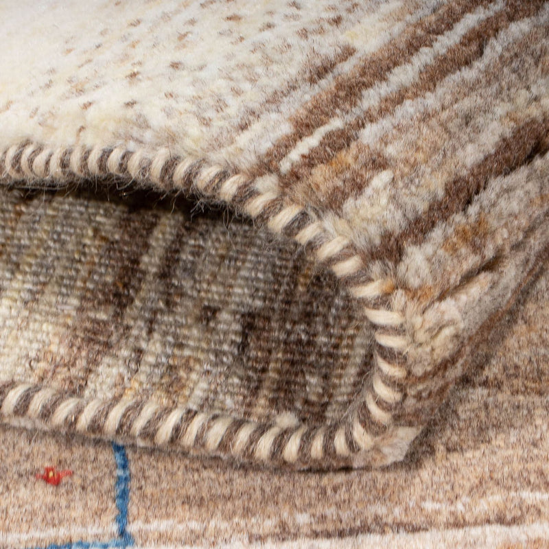 Gabbeh Tapijt - Loribaft Perzisch - 192 x 109 cm - natuur