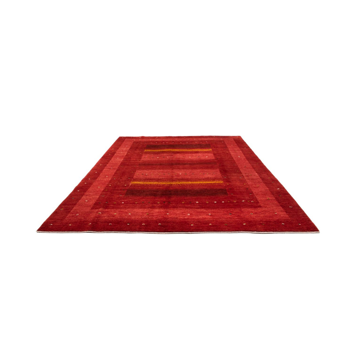Gabbeh Tapijt - Loribaft Perzisch - 347 x 257 cm - rood