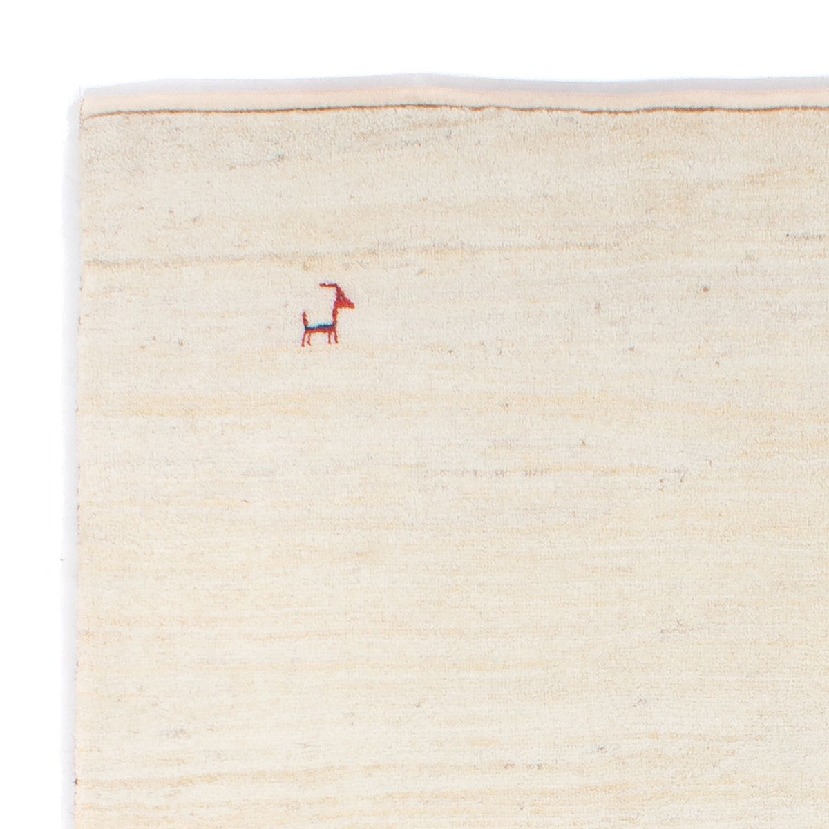 Gabbeh tapijt - Perzisch - 188 x 153 cm - beige