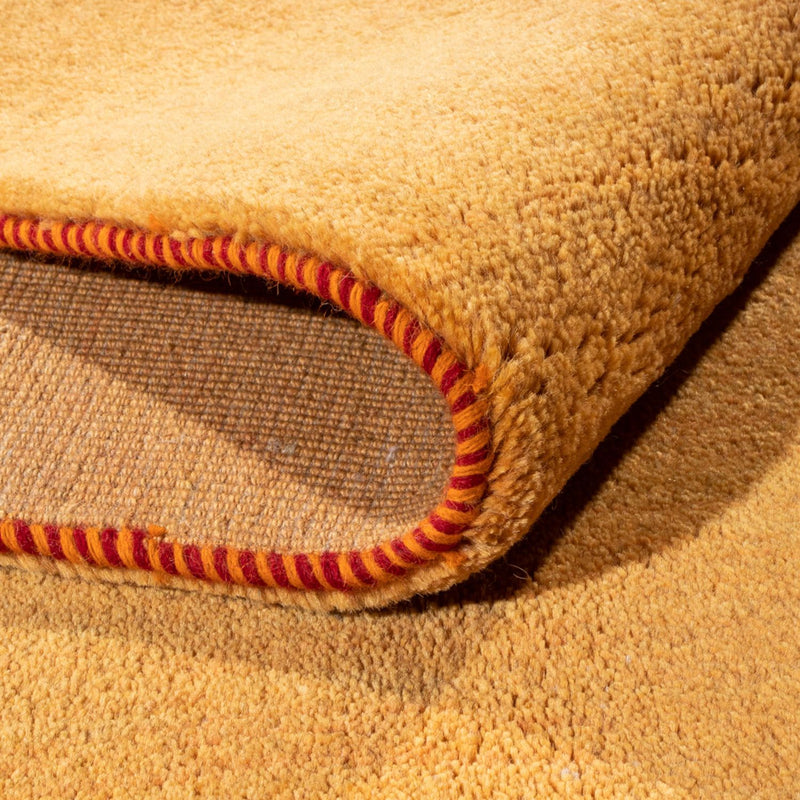 Gabbeh tapijt - Perzisch - 225 x 150 cm - goud