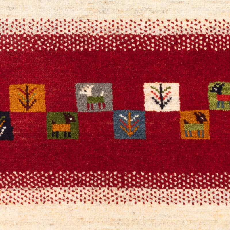 Gabbeh tapijt - Perzisch - 90 x 66 cm - veelkleurig