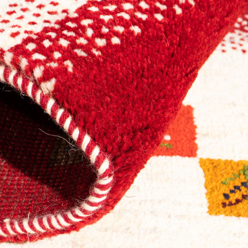 Gabbeh tapijt - Perzisch - 90 x 66 cm - veelkleurig