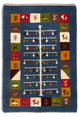 Perzische Gabbeh Tapijt 90x62cm - Perserteppich Wollteppich