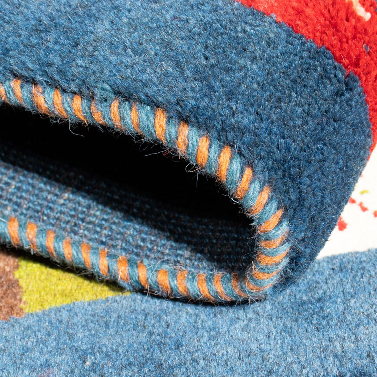 Gabbeh tapijt - Perzisch - 90 x 62 cm - veelkleurig