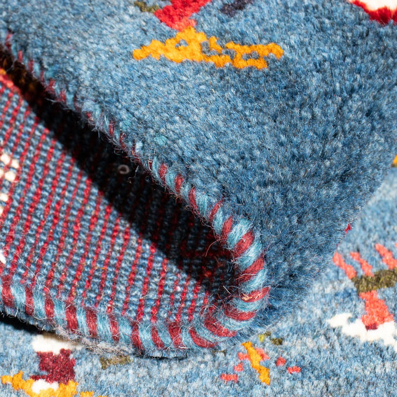 Gabbeh tapijt - Perzisch - 90 x 65 cm - veelkleurig