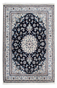 Perzisch tapijt - Nain - 239 x 166 cm - donkerblauw