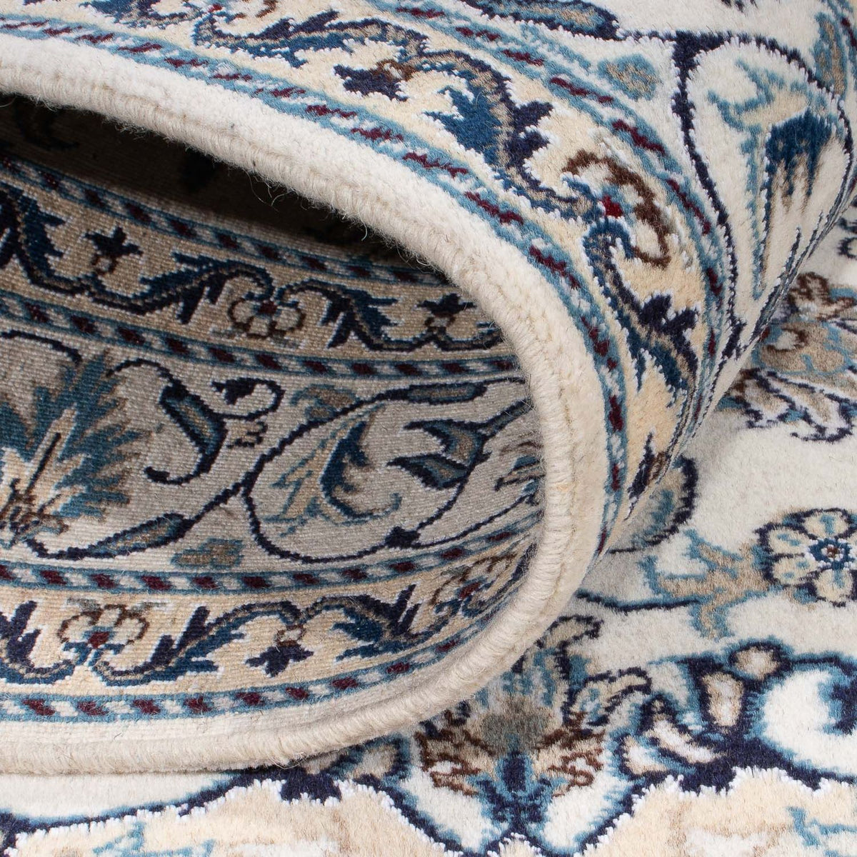 Perzisch tapijt - Nain - 198 x 149 cm - beige