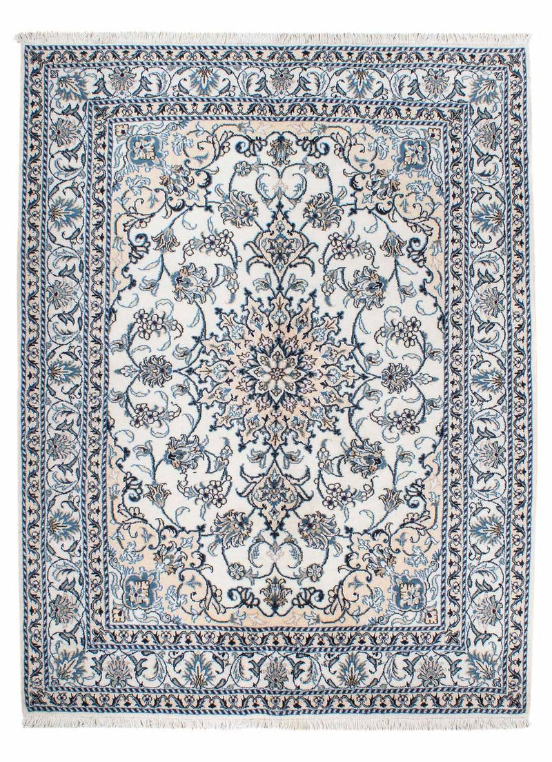 Perzisch tapijt - Nain - 197 x 150 cm - beige