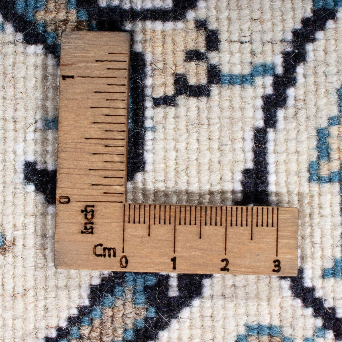 Perzisch tapijt - Nain - 197 x 150 cm - beige