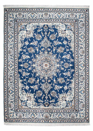 Perzisch tapijt - Nain - 200 x 145 cm - blauw