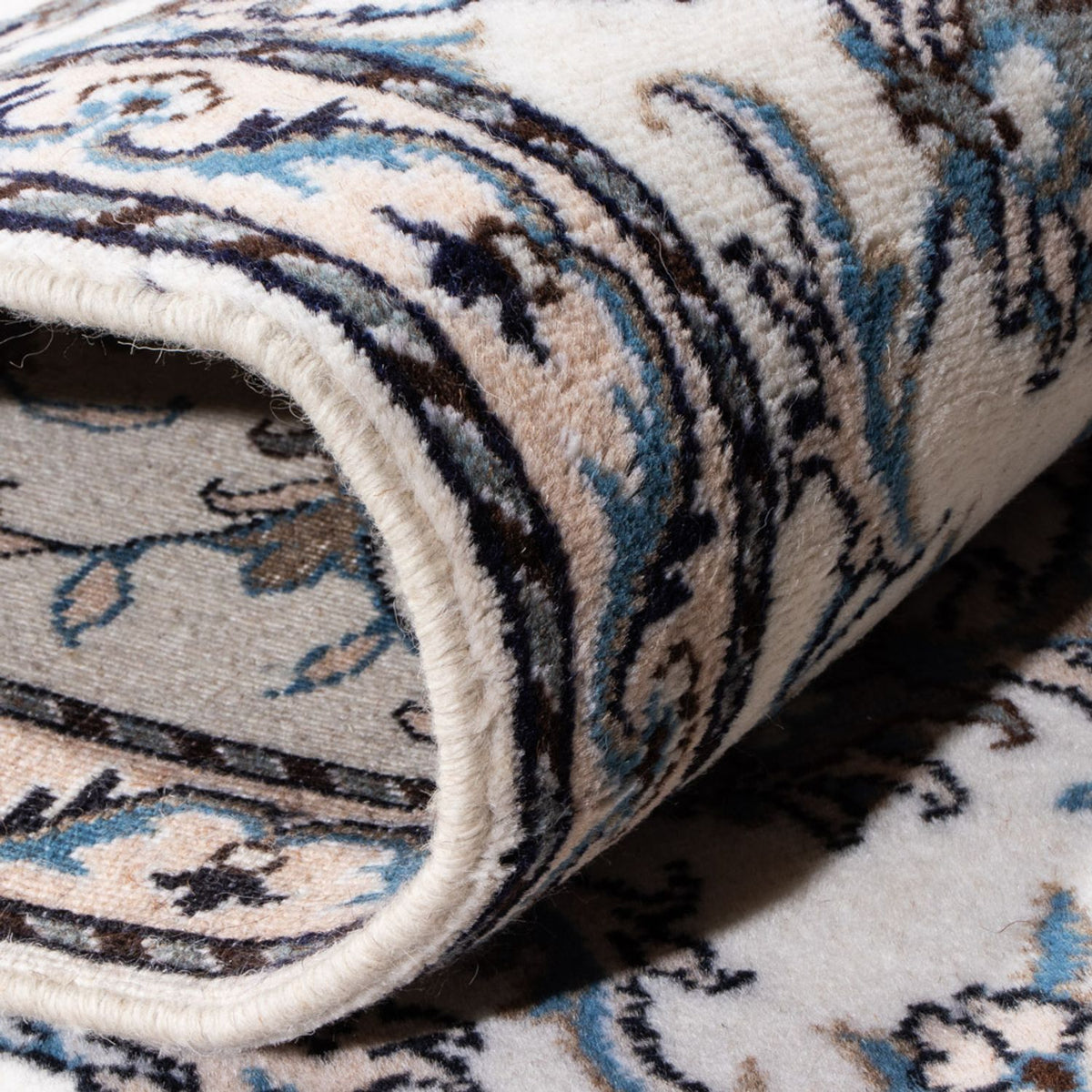 Loper Perzisch tapijt - Nain - 290 x 76 cm - crème