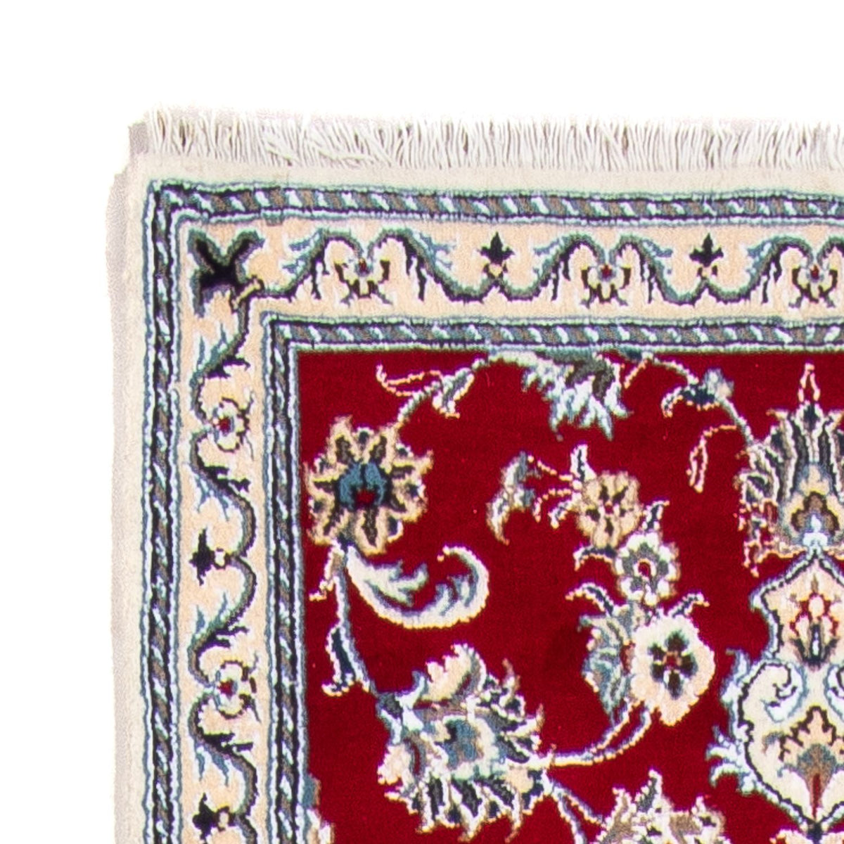 Loper Perzisch tapijt - Nain - 296 x 81 cm - rood