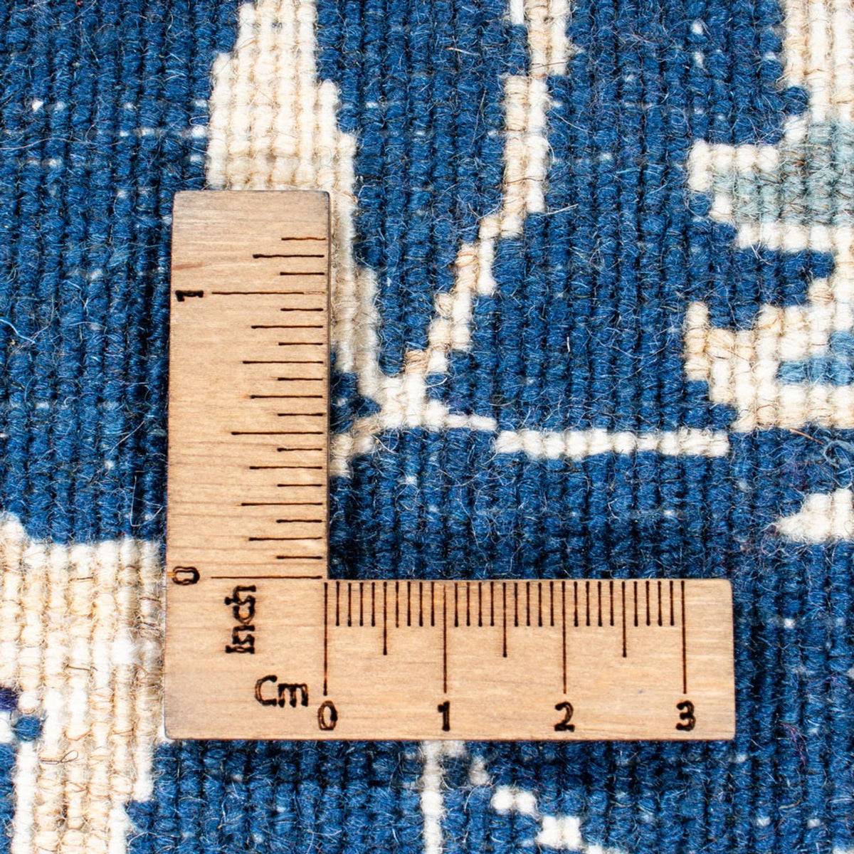 Loper Perzisch tapijt - Nain - 254 x 79 cm - donkerblauw