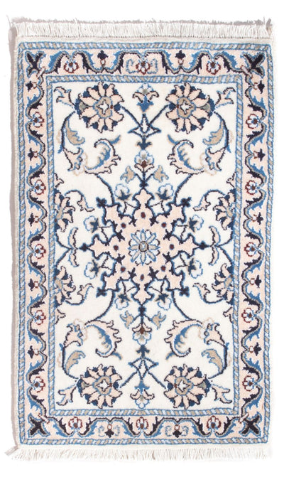 Nain - 12La Tapijt 60x90cm - Perzisch tapijt - crème