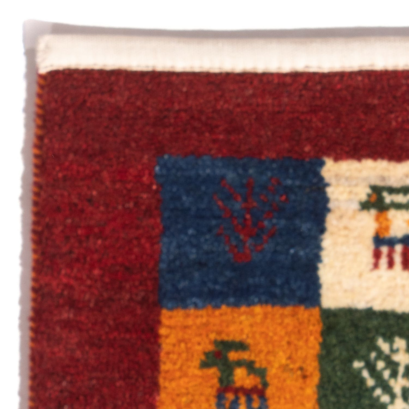 Perzische Gabbeh Tapijt 60x40cm - Perserteppich Wollteppich