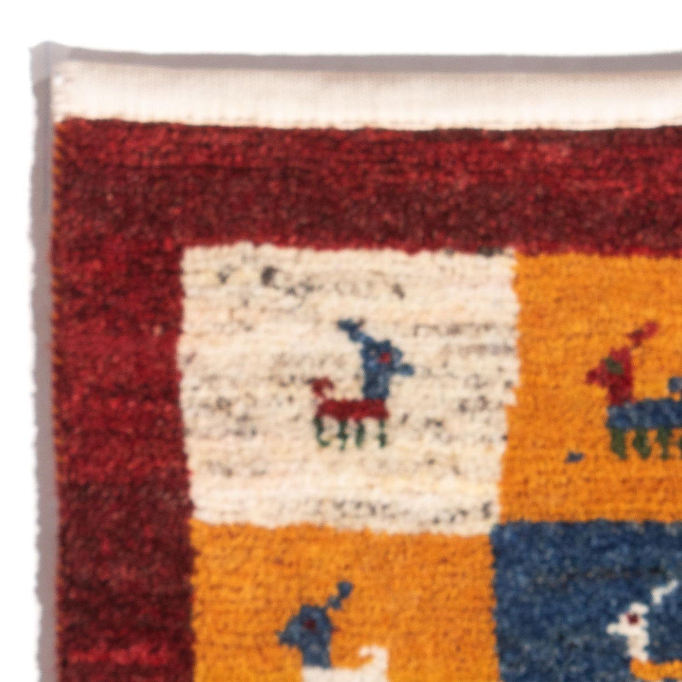 Perzische Gabbeh Tapijt 60x40cm - Perserteppich Wollteppich
